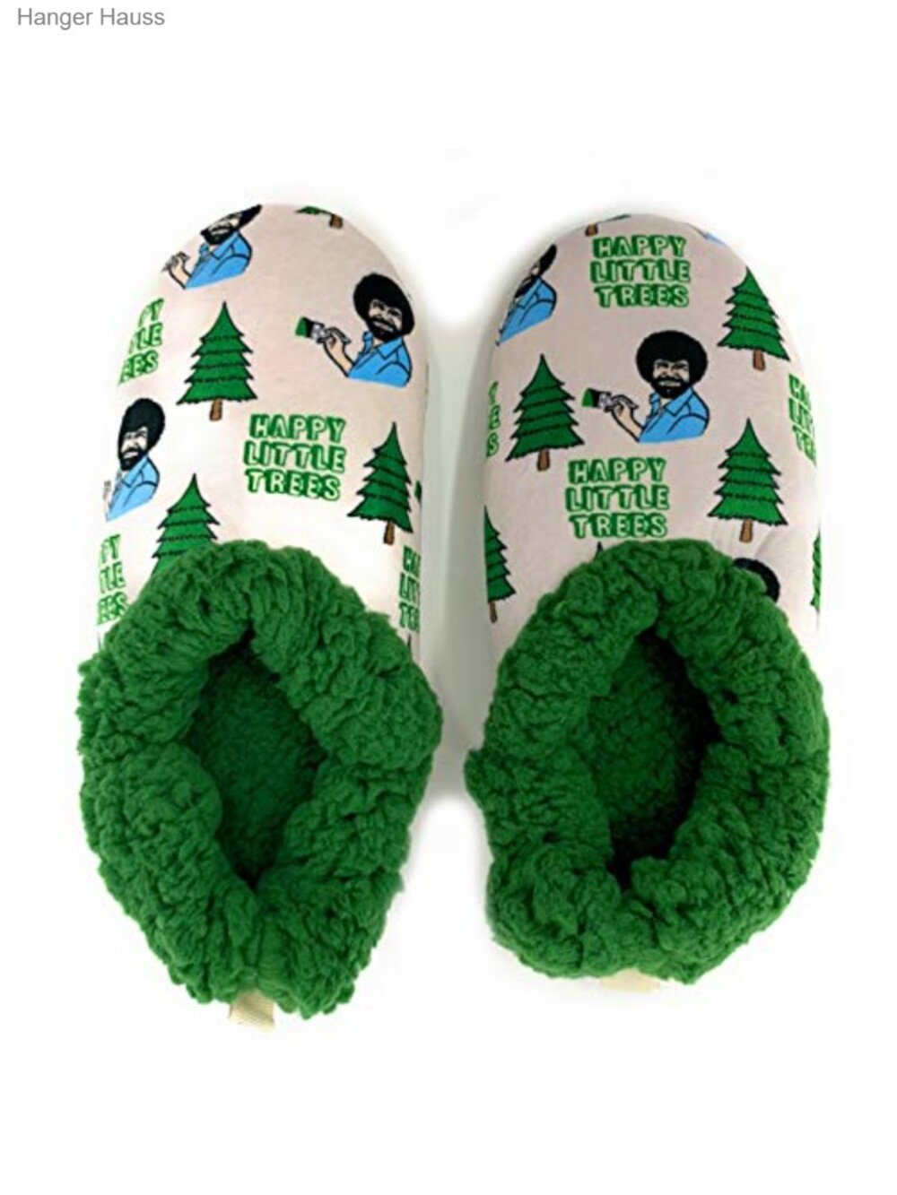 Fuzzy Sherpa Lined Animal Slippers Cozy Non-Slip House Shoes